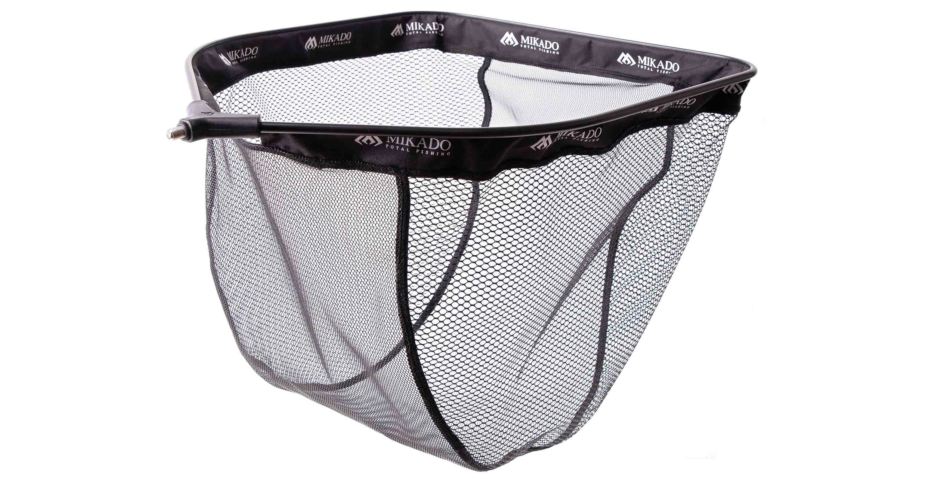 Landing Net Head - 55/45cm - Gummi maskor 6/3mm i diameter. Perfekt håv för specimenfiske. En metehåv i gummi