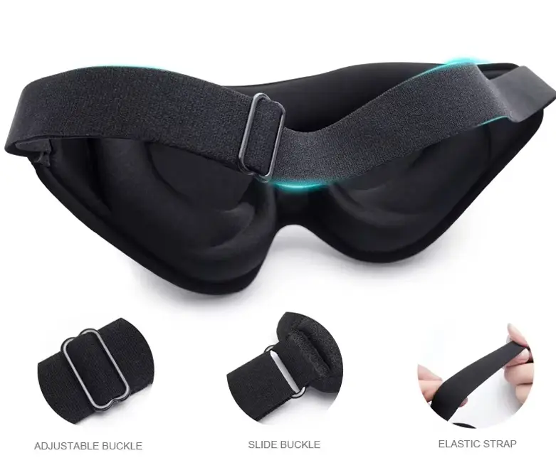 Sovemaske – ekstra behagelig med formet pasform - 3