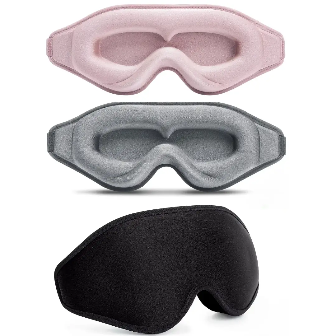 Sovemaske – ekstra behagelig med formet pasform