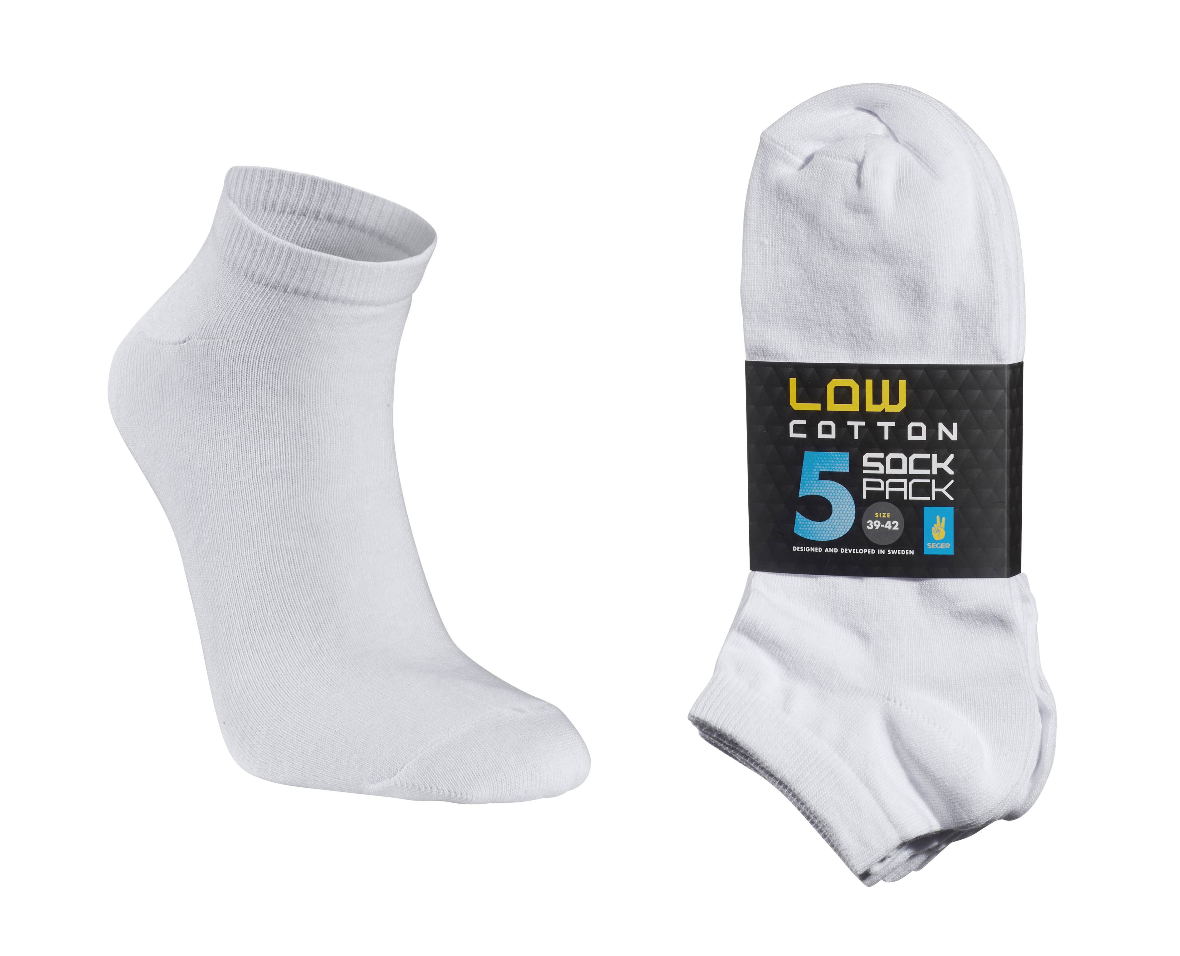 Low Cotton Sock 5-pack