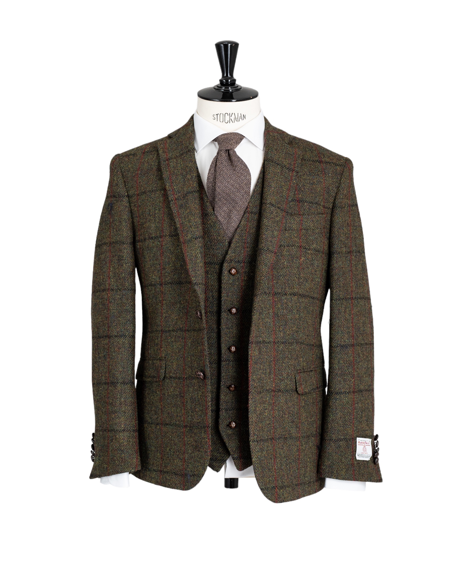 Harris Tweed - Green Check Blazer