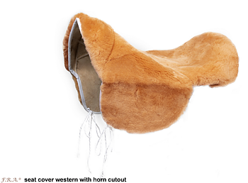 F.R.A.®  Seatsaver  (western), sheepskin