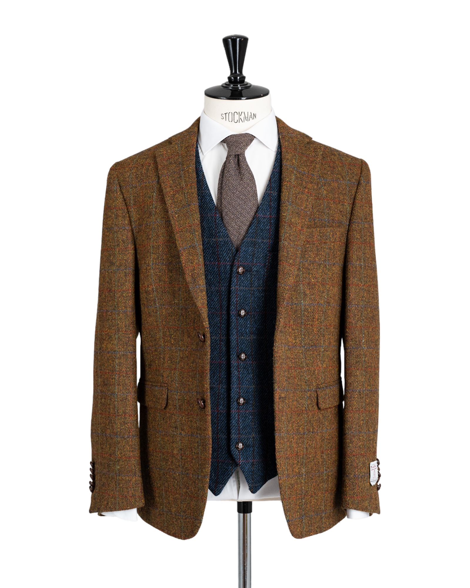 Harris Tweed - Brown Check Blazer