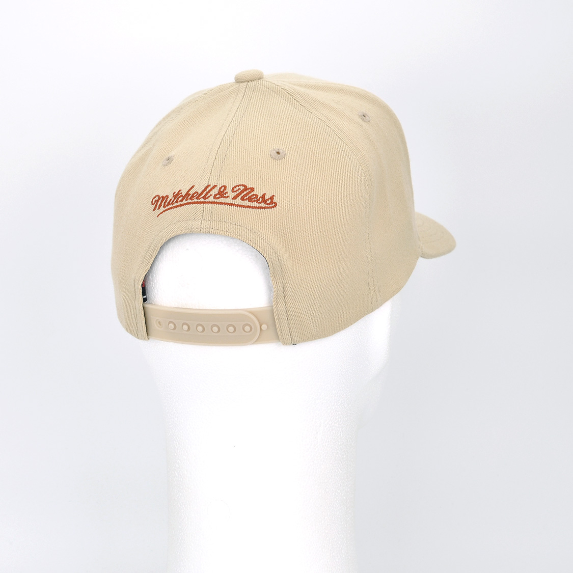 Mitchell & Ness - Pinscript Classic Red - Own Brand - Khaki / Orange - 3