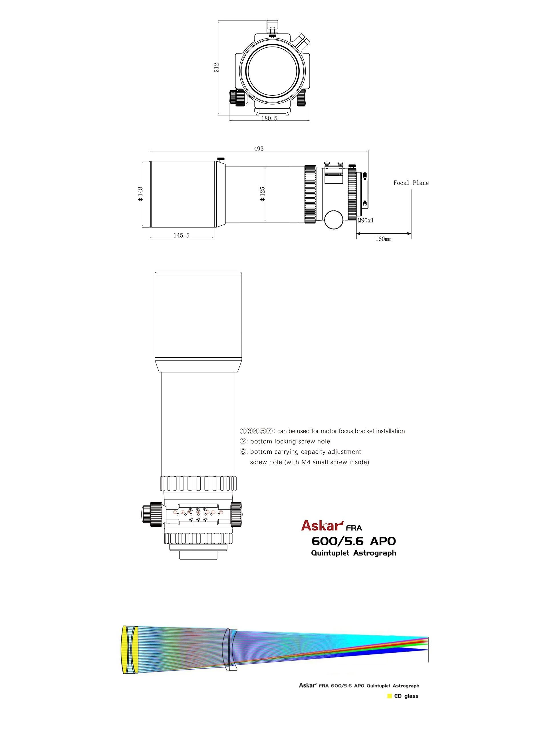 ASKAR FRA600 - QUINTUPLET FLATFIELD APOKROMAT - 4