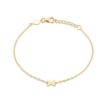 Gold plated PETITE PAPILLION BRACELET