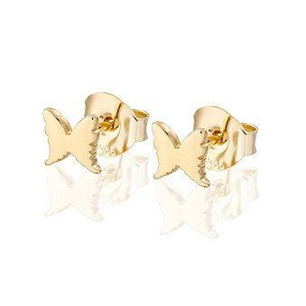 Gold plated PETITE PAPILLION Earrings