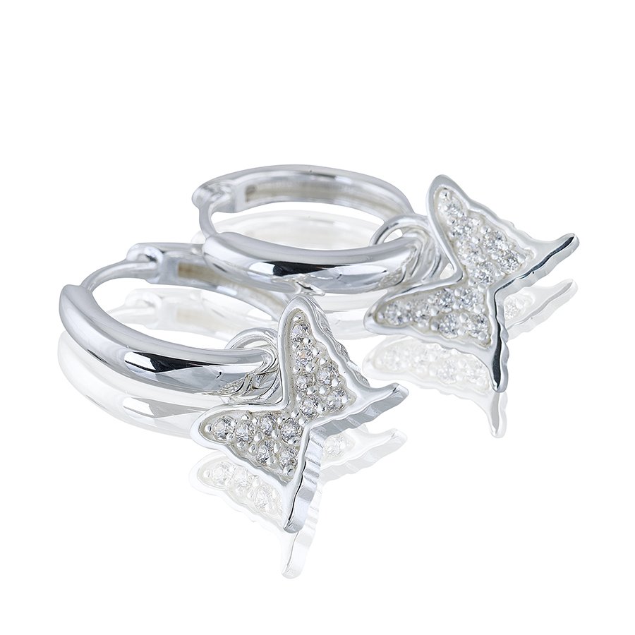 Hopea korvakorut PETITE PAPILLION SPARKLING CREOL - 2