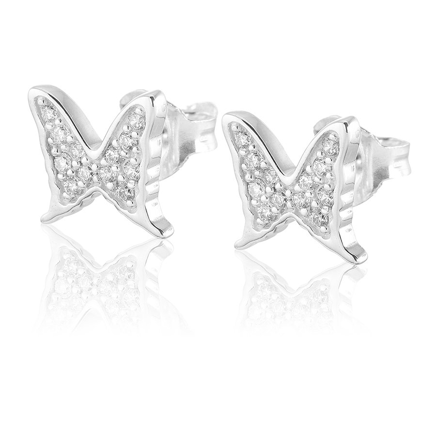 Hopea korvakorut PETITE PAPILLION SPARKLING