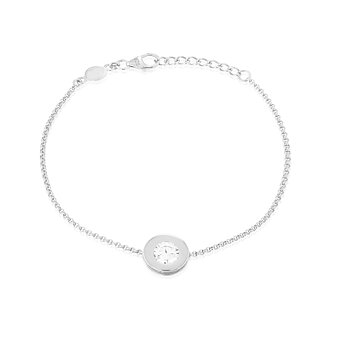 Silver bracelet LOVED