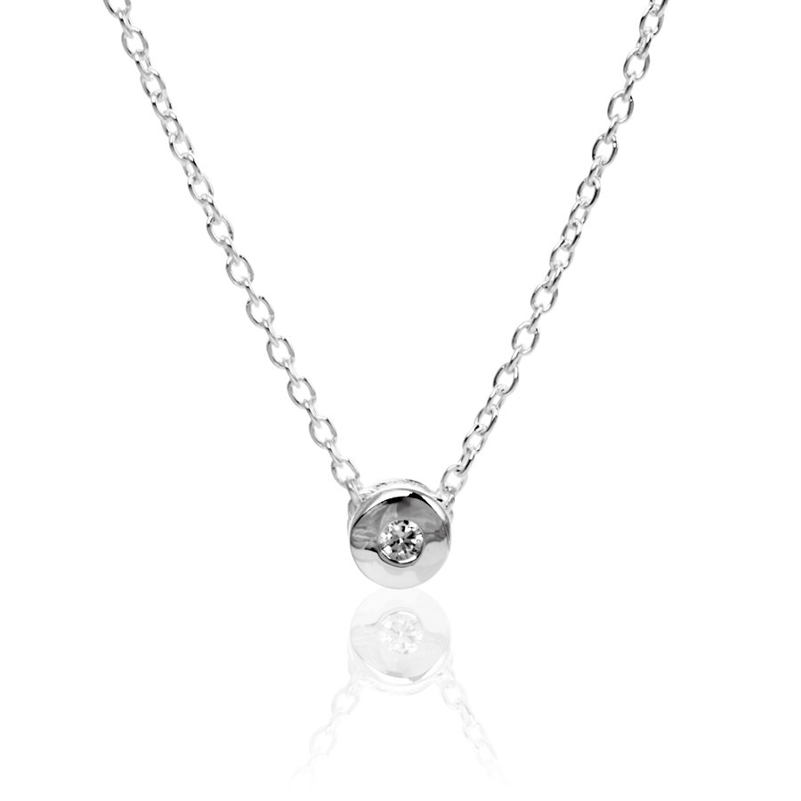 Silver necklace LOVED MINI - 2