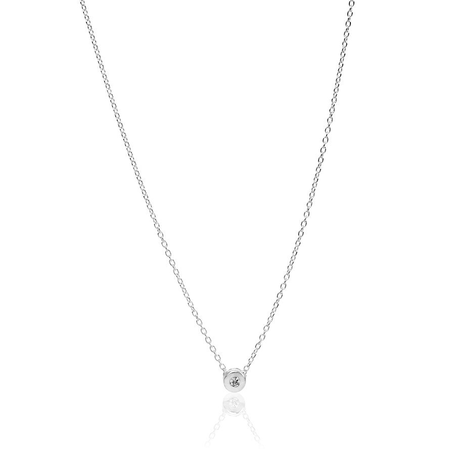 Silver necklace LOVED MINI