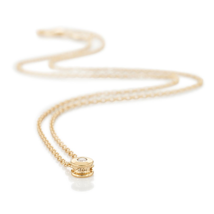Gold plated LOVED MINI NECKLACE - 2