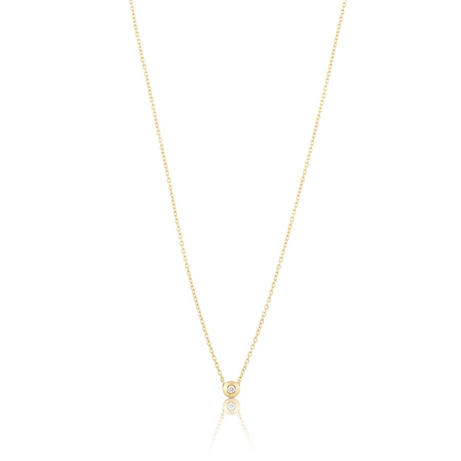 Gold plated LOVED MINI NECKLACE