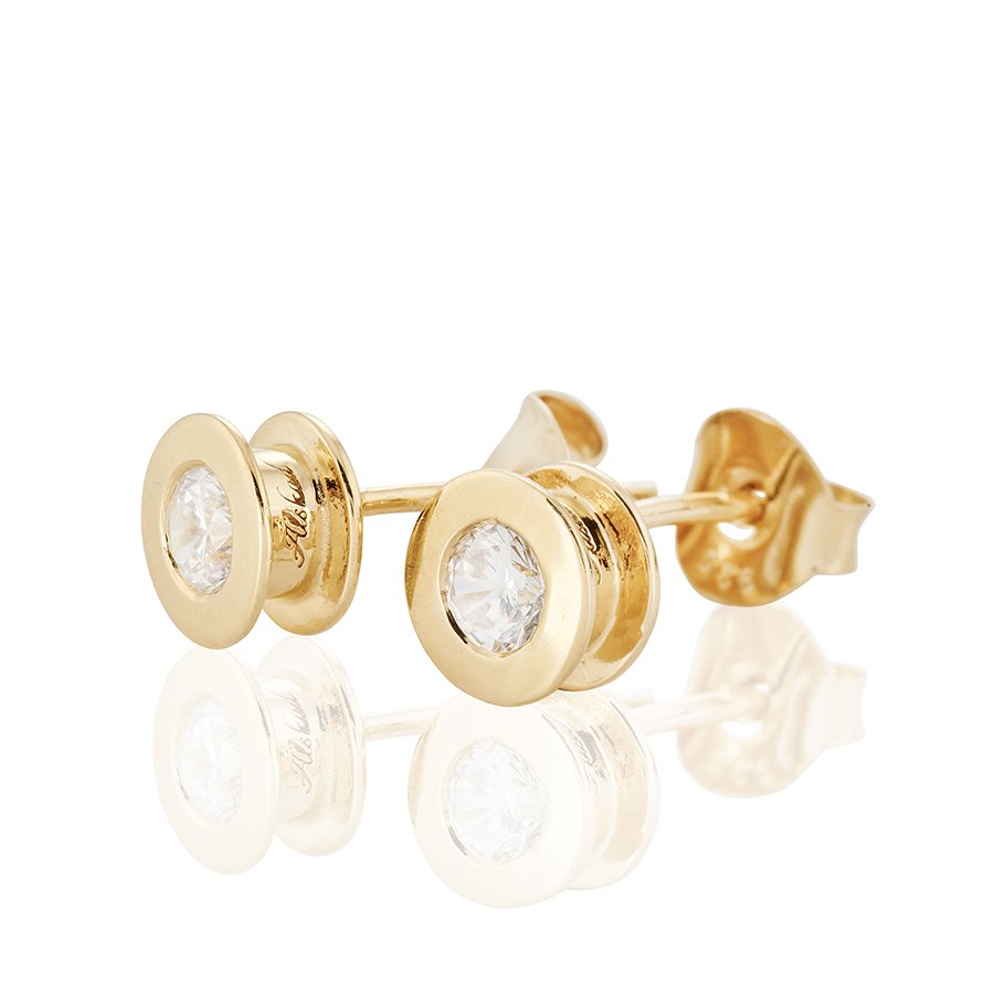 Gold plated ÄLSKAD Earrings