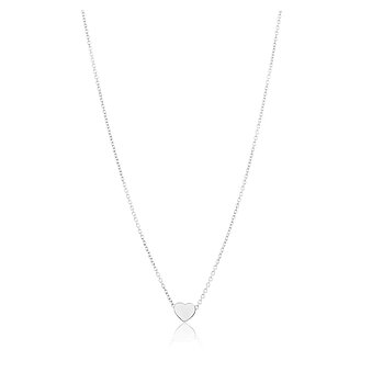 Silver collar YOU HALSBAND