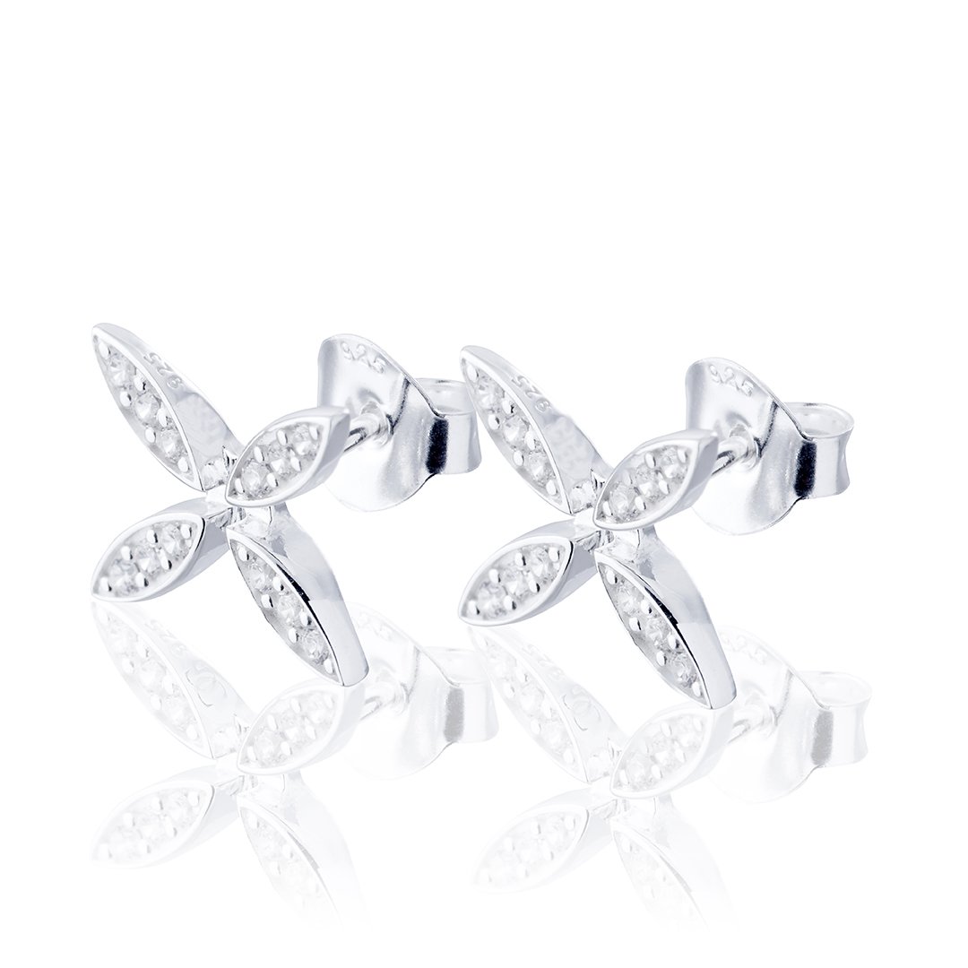 Hopea korvakorut SPARKLING ELLIPSE MINI