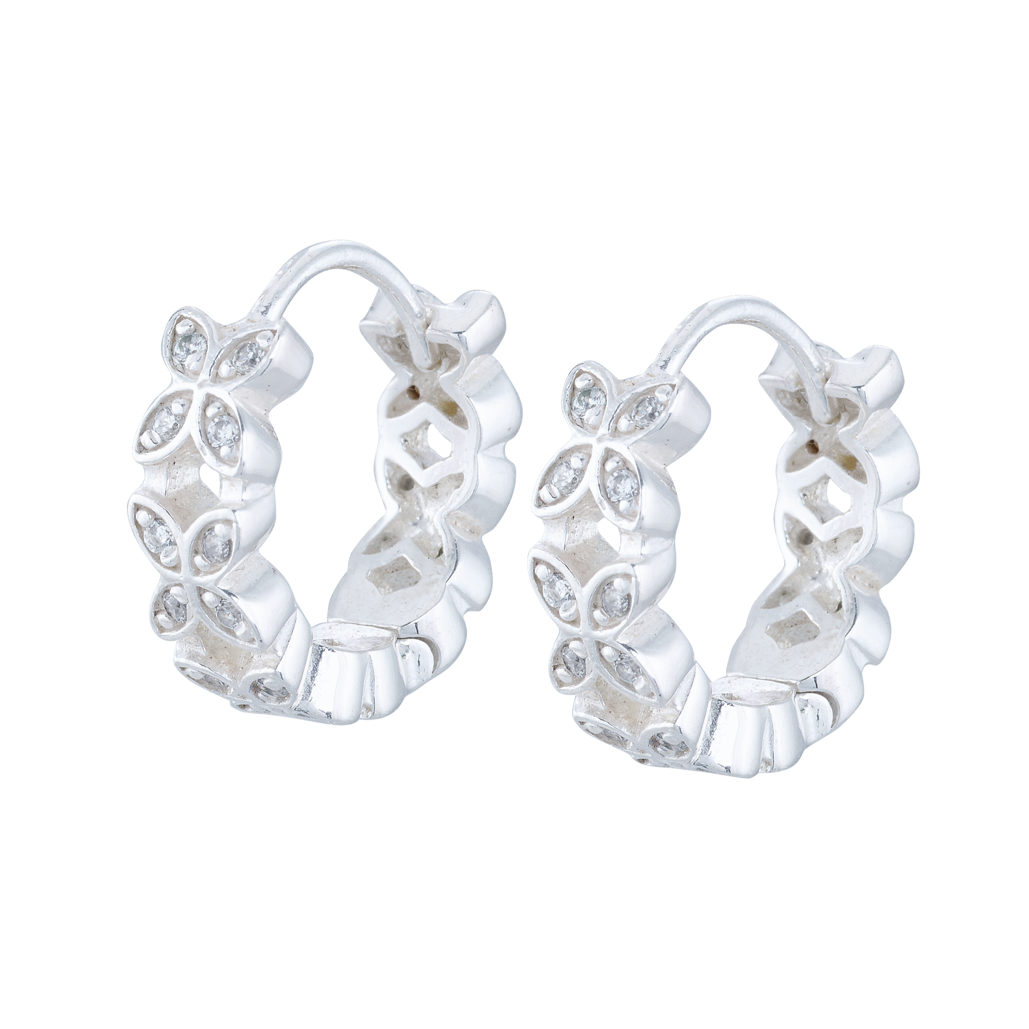 Hopea korvakorut SPARKLING ELLIPSE MINI CREOL