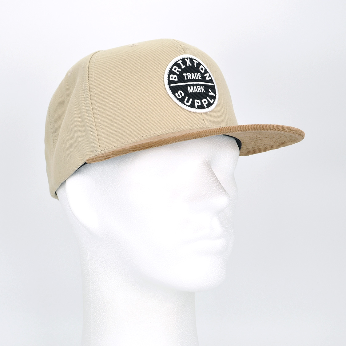 Brixton - Oath III Snapback Sandlight Brown Corduroy - 4