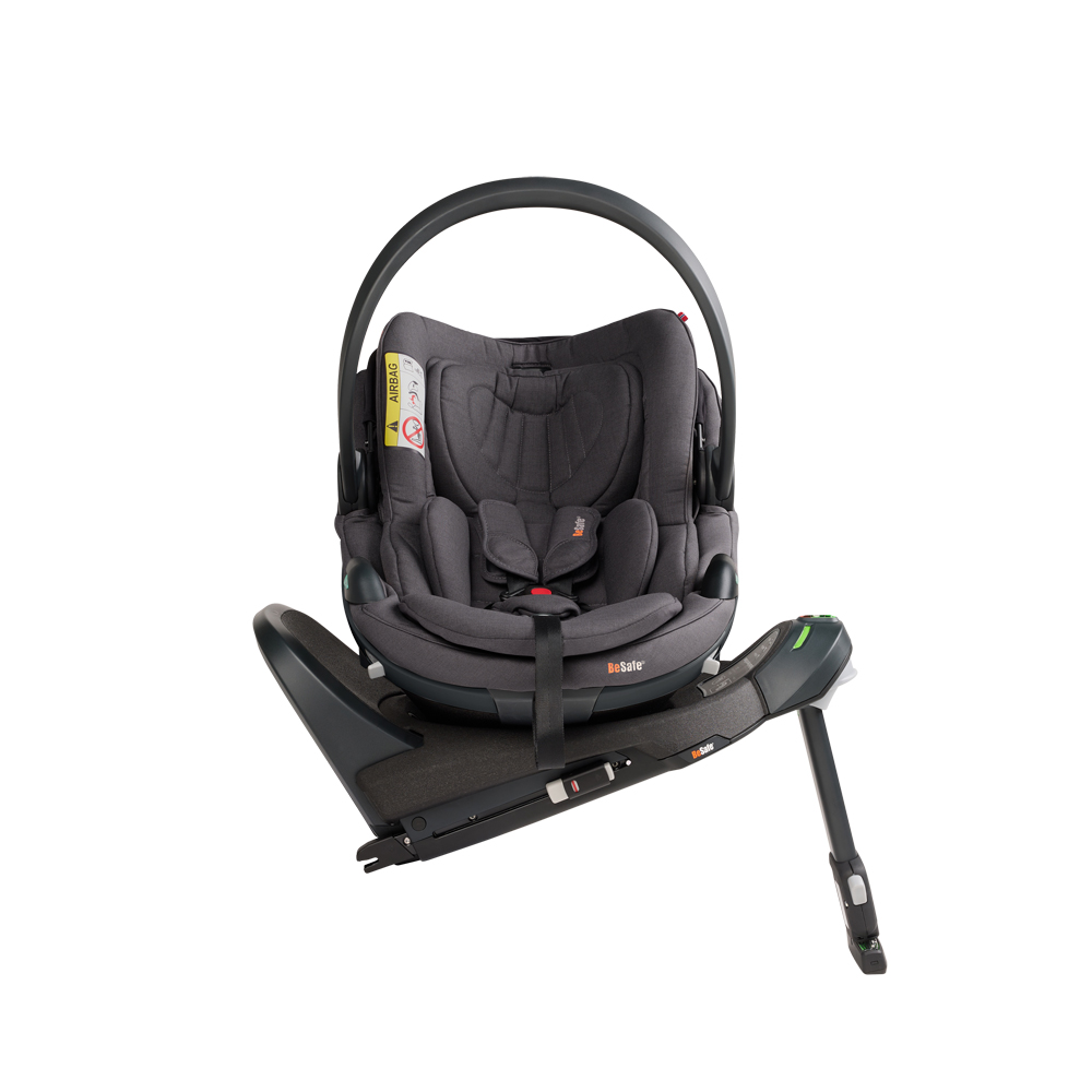 BeSafe Go Beyond² inkl Beyond Bas - Dark Grey Melange - Paketpris - 2