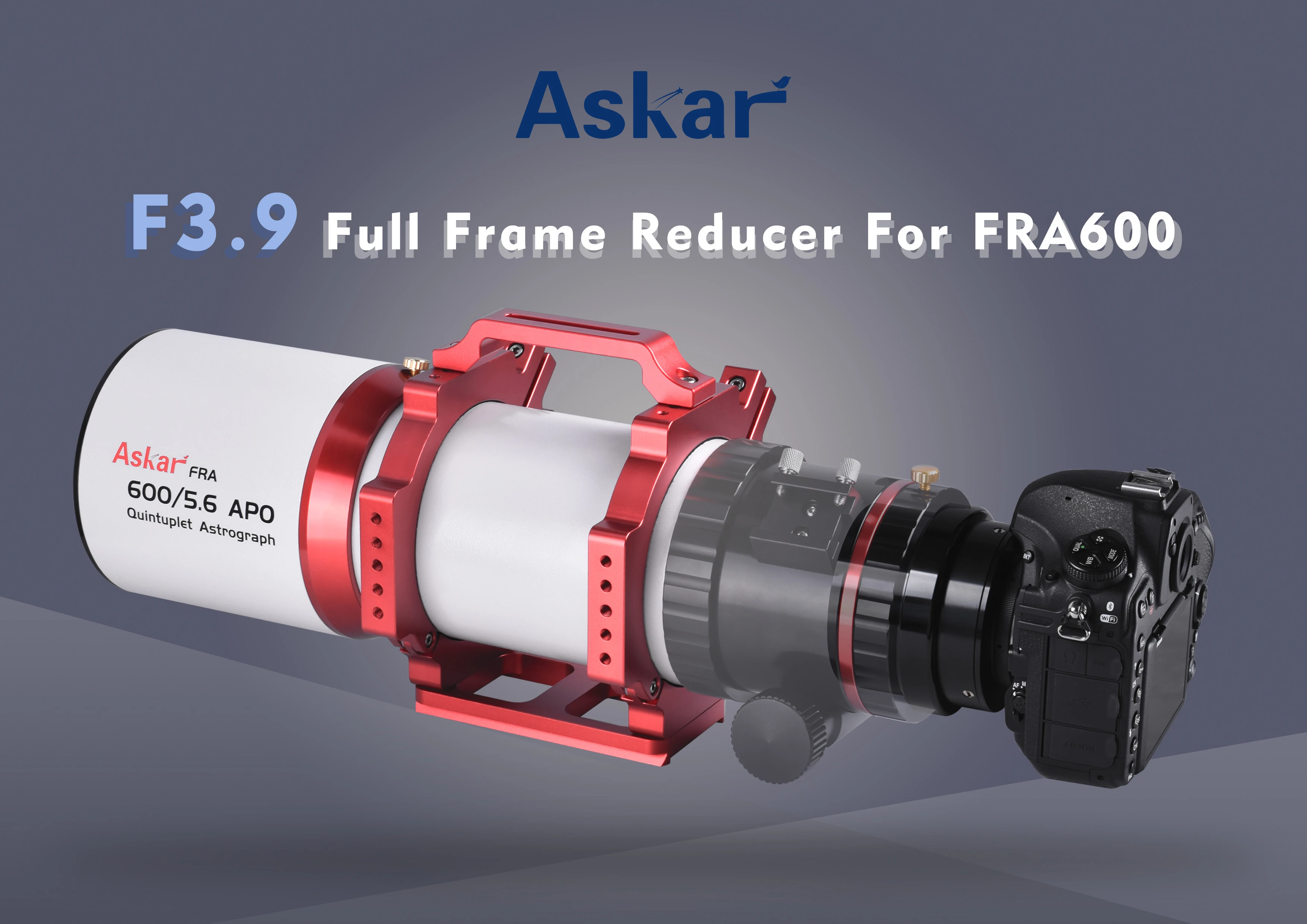 ASKAR 0,7X REDUCER/CORRECTOR FÖR FRA600 QUINTUPLET APO - 5