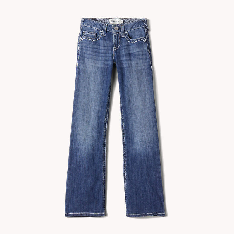 ARIAT YTH ENTWINED BOOT CUT JEANS YOUNG - 3