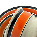 Hertha Bengtsson (Randa Banda 1965) Teacup 12 cm with Plate 19 cm  [Sample Images] 