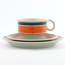 Hertha Bengtsson (Randa Banda 1965) Teacup 12 cm with Plate 19 cm  [Sample Images] 