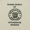 Hertha Bengtsson (Randa Banda 1965) Teacup 12 cm with Plate 19 cm  [Sample Images] 