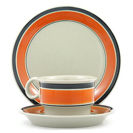 Hertha Bengtsson (Randa Banda 1965) Teacup 12 cm with Plate 19 cm  [Sample Images] 