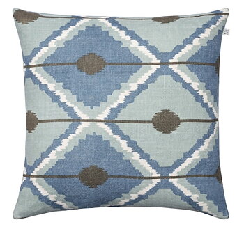 Kudde Pune - Heaven Blue/Grey/Aqua/Off White 50 x 50 cm