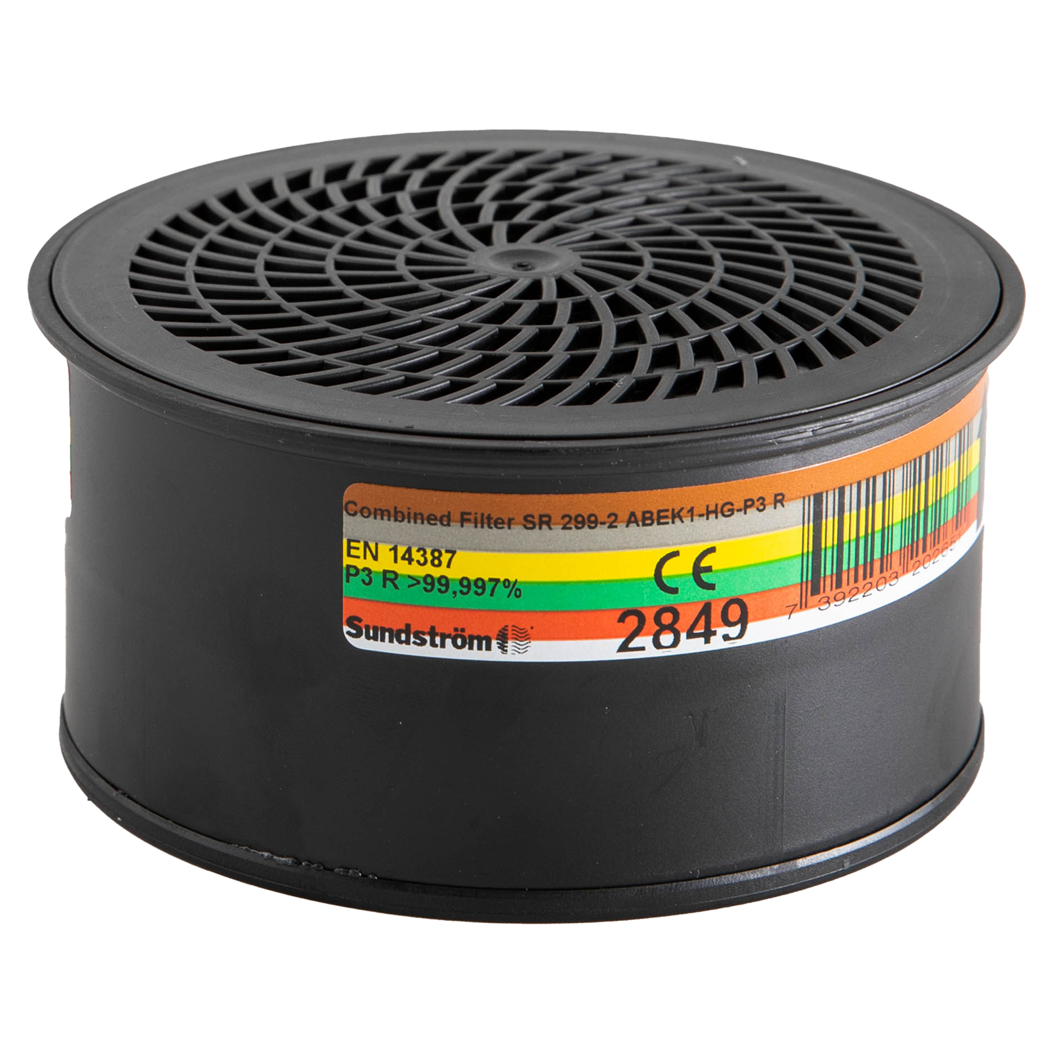 Sundström  SR 299-2 ABEK1-Hg-P3 3p Filter