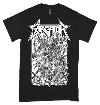 SARCATOR - Visions of Purgatory Svart T-shirt