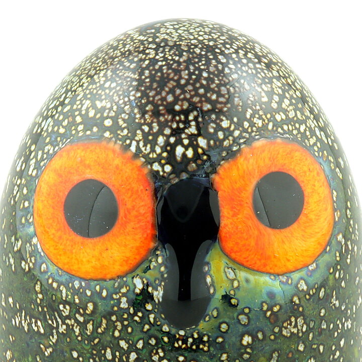 Oiva Toikka (2006) Lovely Little Barn Owl (Riihipöllön Poikanen) Glass Bird (26)