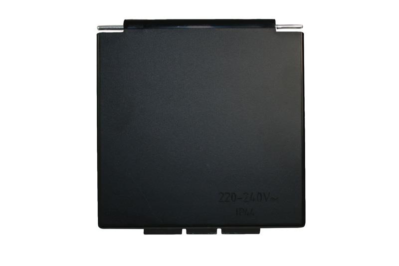 Spare cover for electrical inlet Black
