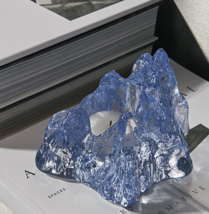 The Rock Votive Ice blue - 3