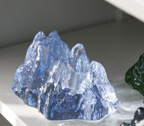 The Rock Votive Ice blue - 2