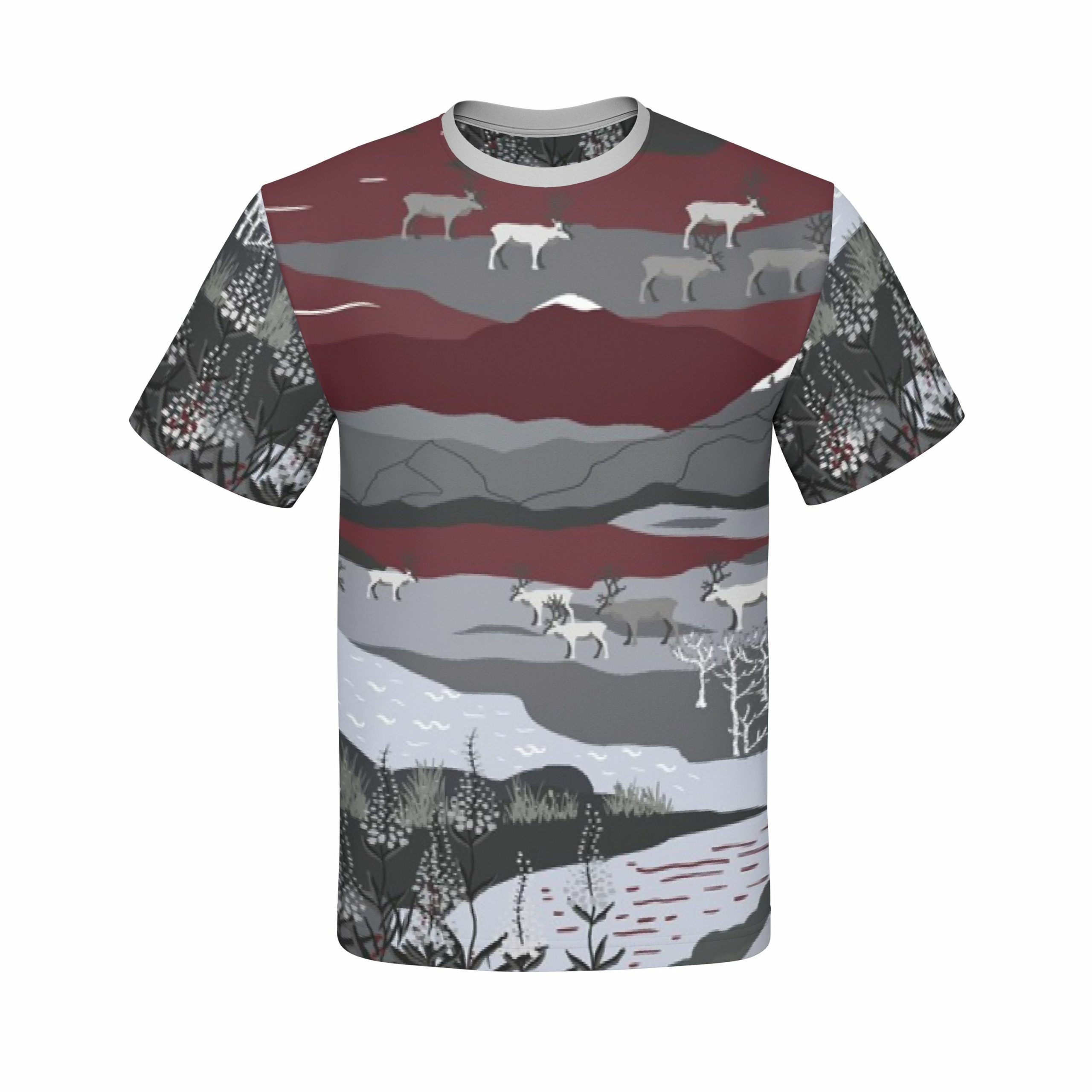 Fjällvandring Grå Bomulls Jersey - 3