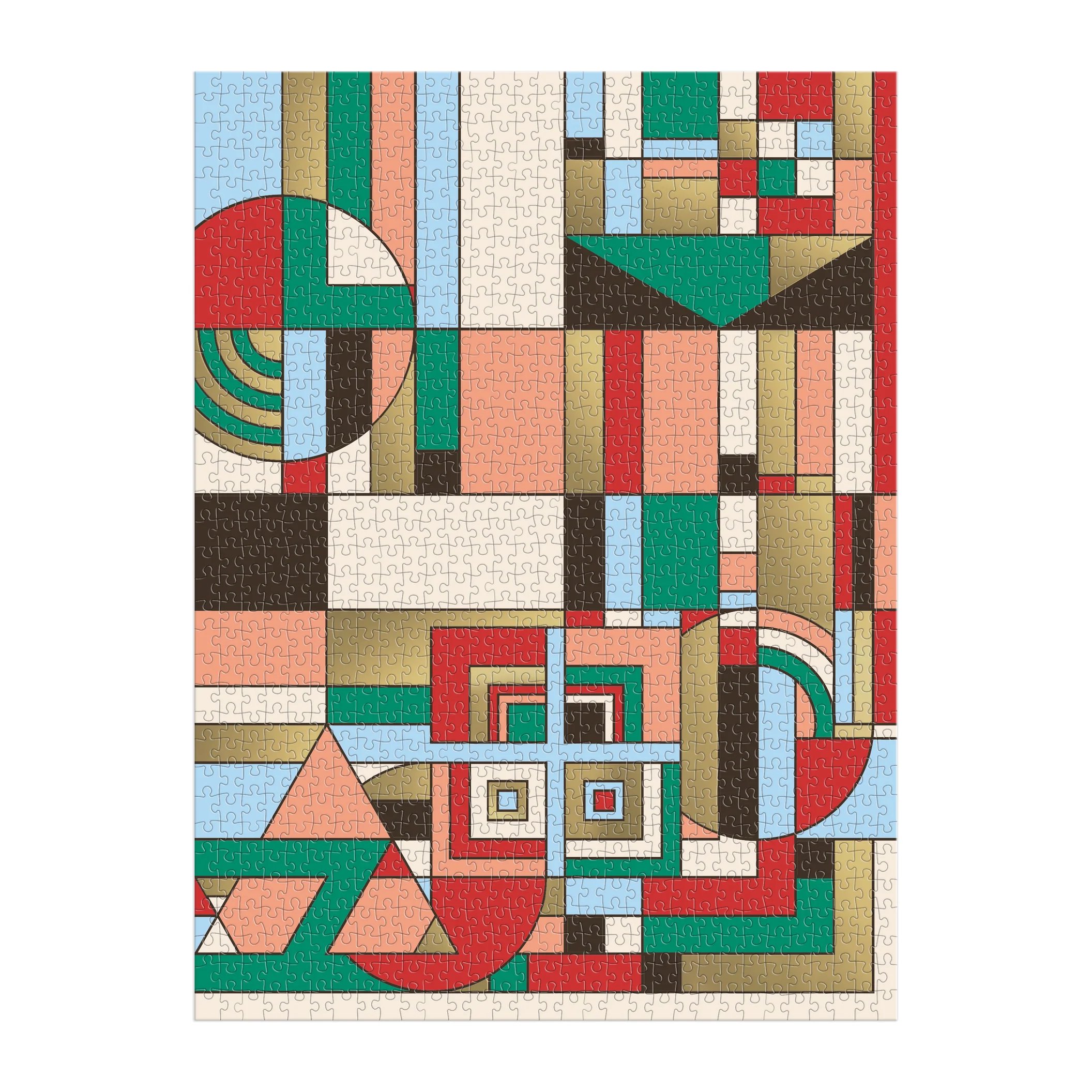 Frank Lloyd Wright December Gifts 1000 Piece Foil Puzzle - 8