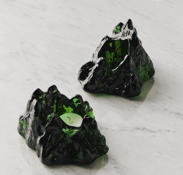 The Rock Votive Emerald Green - 2