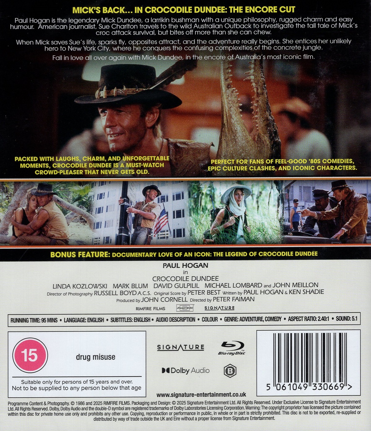 Crocodile Dundee (ej svensk text) (Blu-ray) - 2