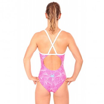 Mako Baddräkt Nereid Curves Pink 