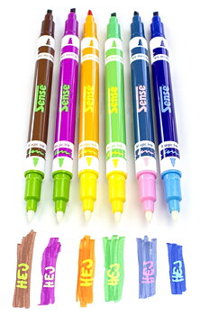 FIBERPENNOR MAGIC 6-PACK - Skapa magiska färgeffekter!