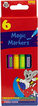 FIBERPENNOR MAGIC 6-PACK - Skapa magiska färgeffekter!