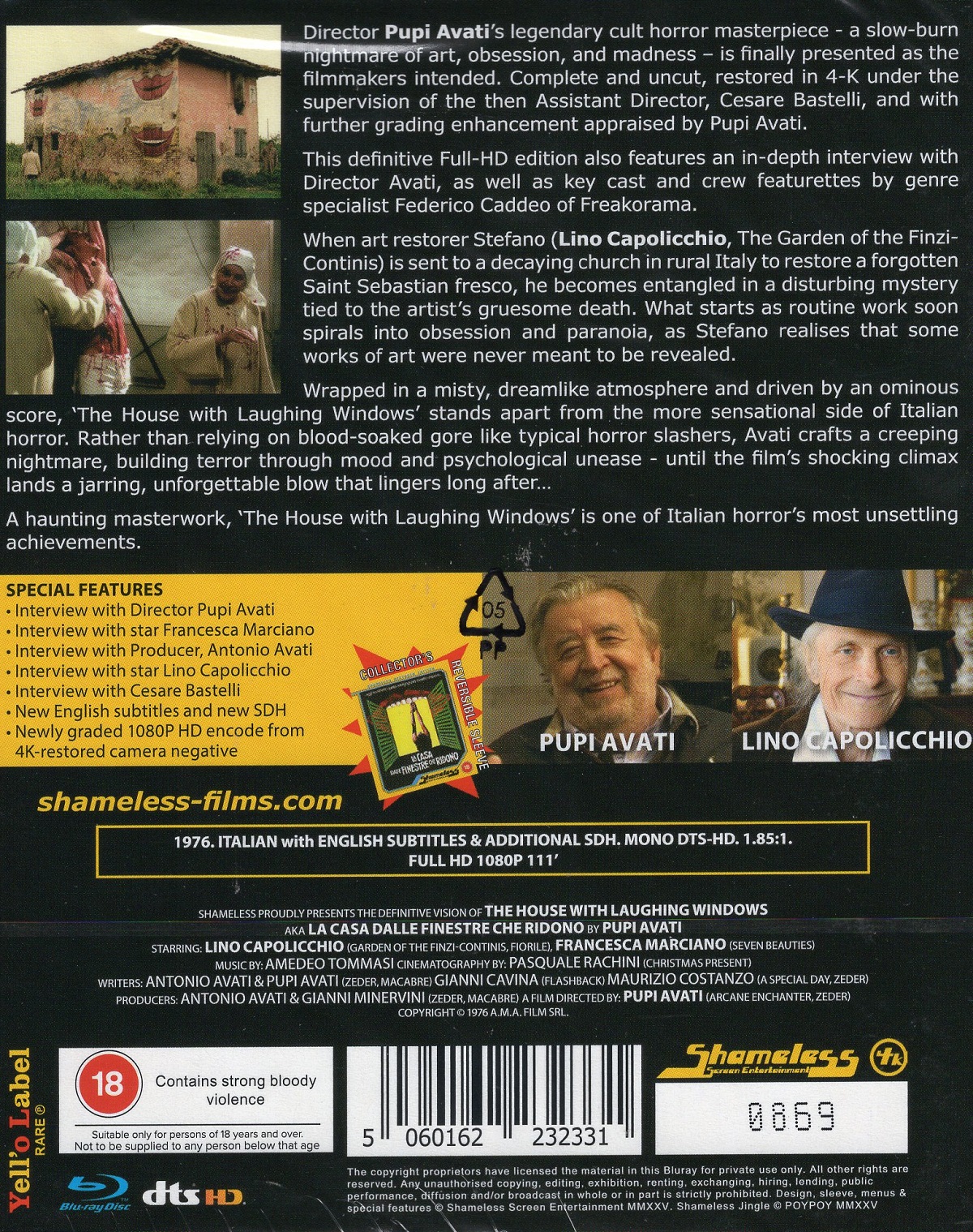 The House With Laughing Windows (Limited Edition) (ej svensk text) (Blu-ray) - 2
