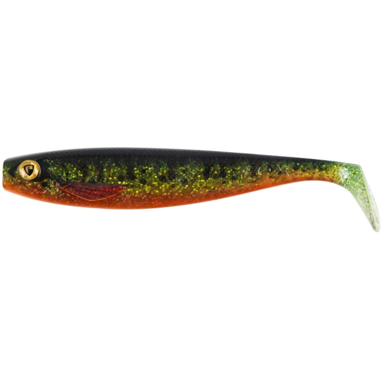 fox rage pro shad är en gäddjigg på 23cm. en riktig klassiker på stora gäddor. färgen: abborre