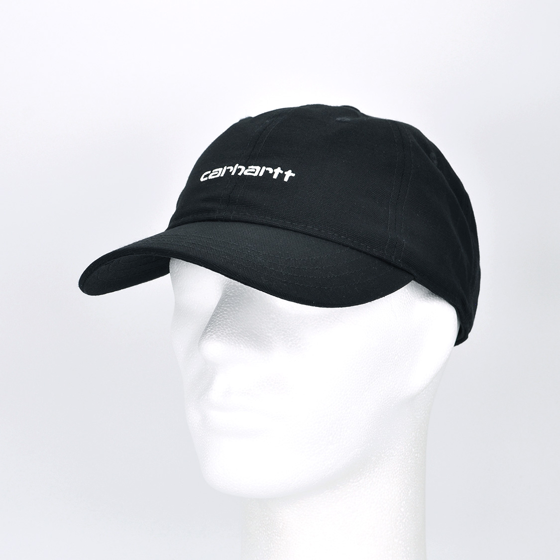 Carhartt WIP - Canvas Script Cap Black / White