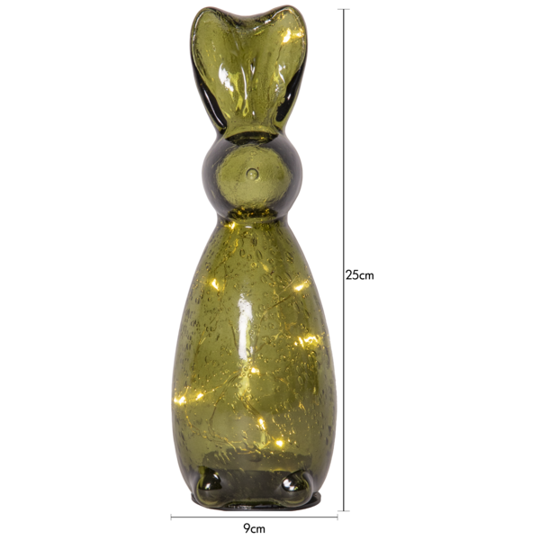 Glasdekoration Harry - Grön - 4