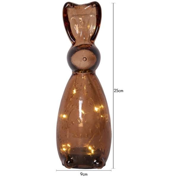 Glasdekoration Harry - Brun - 5