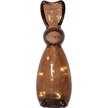 Glasdekoration Harry - Brun